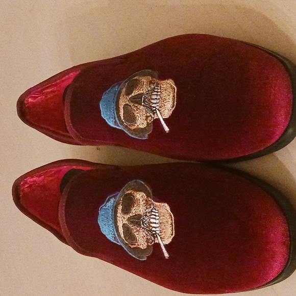 Foevtrue Smoking Velet Loafers